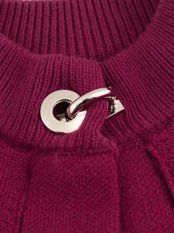 safistyle - Wholesale Coat - Women's - Cape Style Knit Coat8