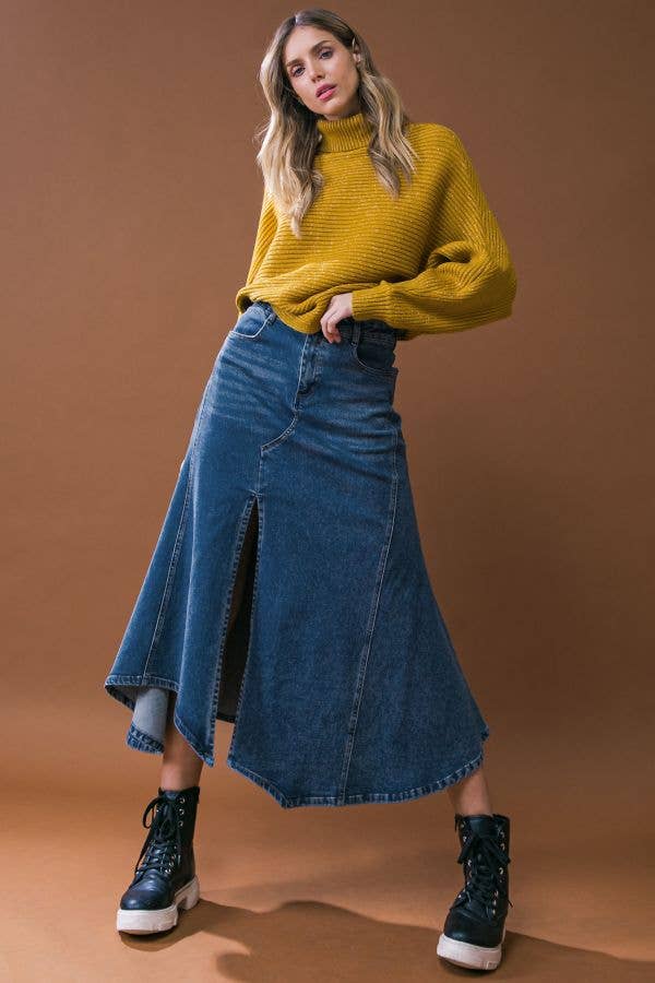 SENAP METALLISK En tröja stickad topp - ISW5144 för wholesale på Faire4