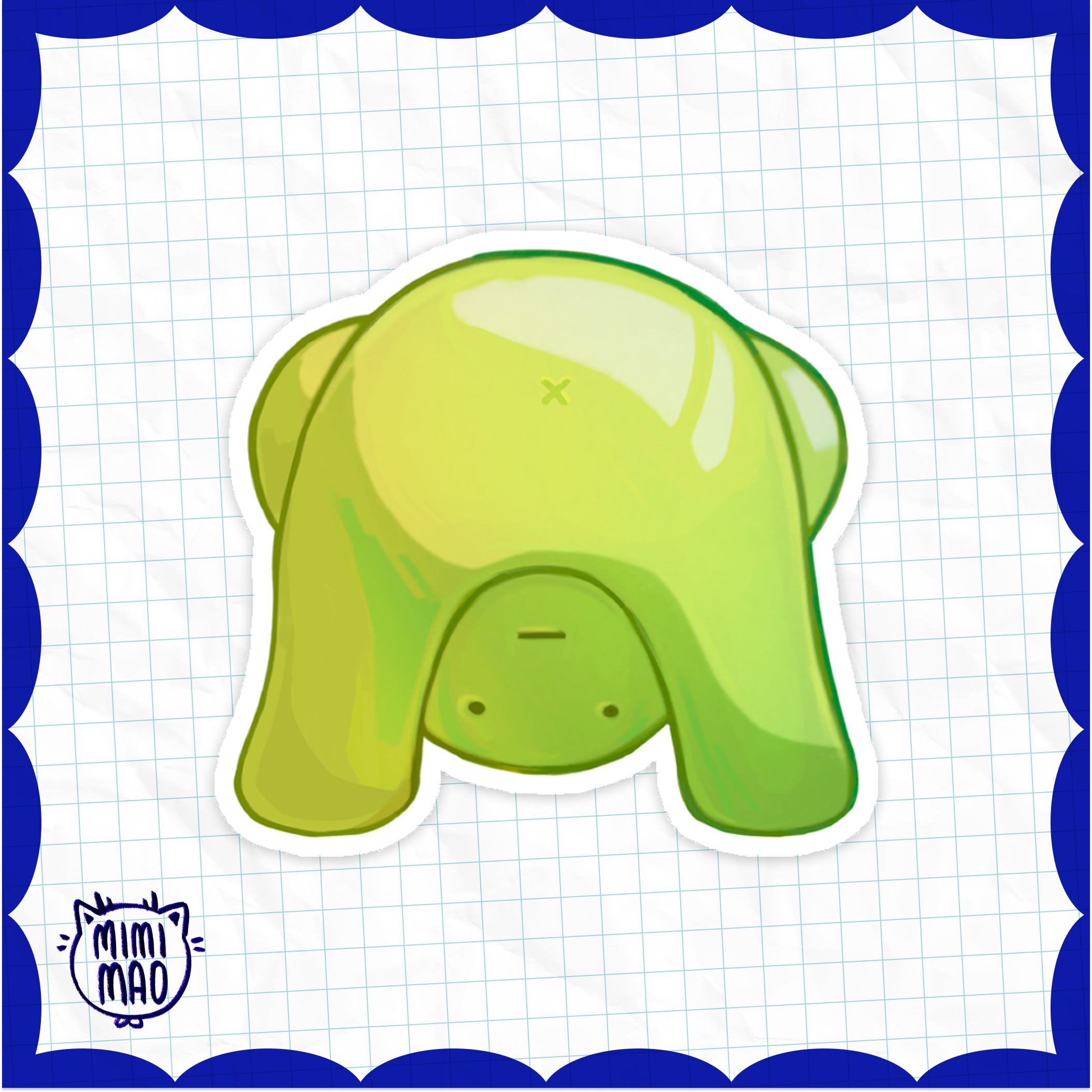 mimimao - Wholesale Sticker - Smiski Butt Sticker0