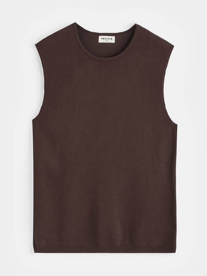 DZLSL24801-9 Ærmeløs elegant minimalistisk for engroshandel hos Frilivin