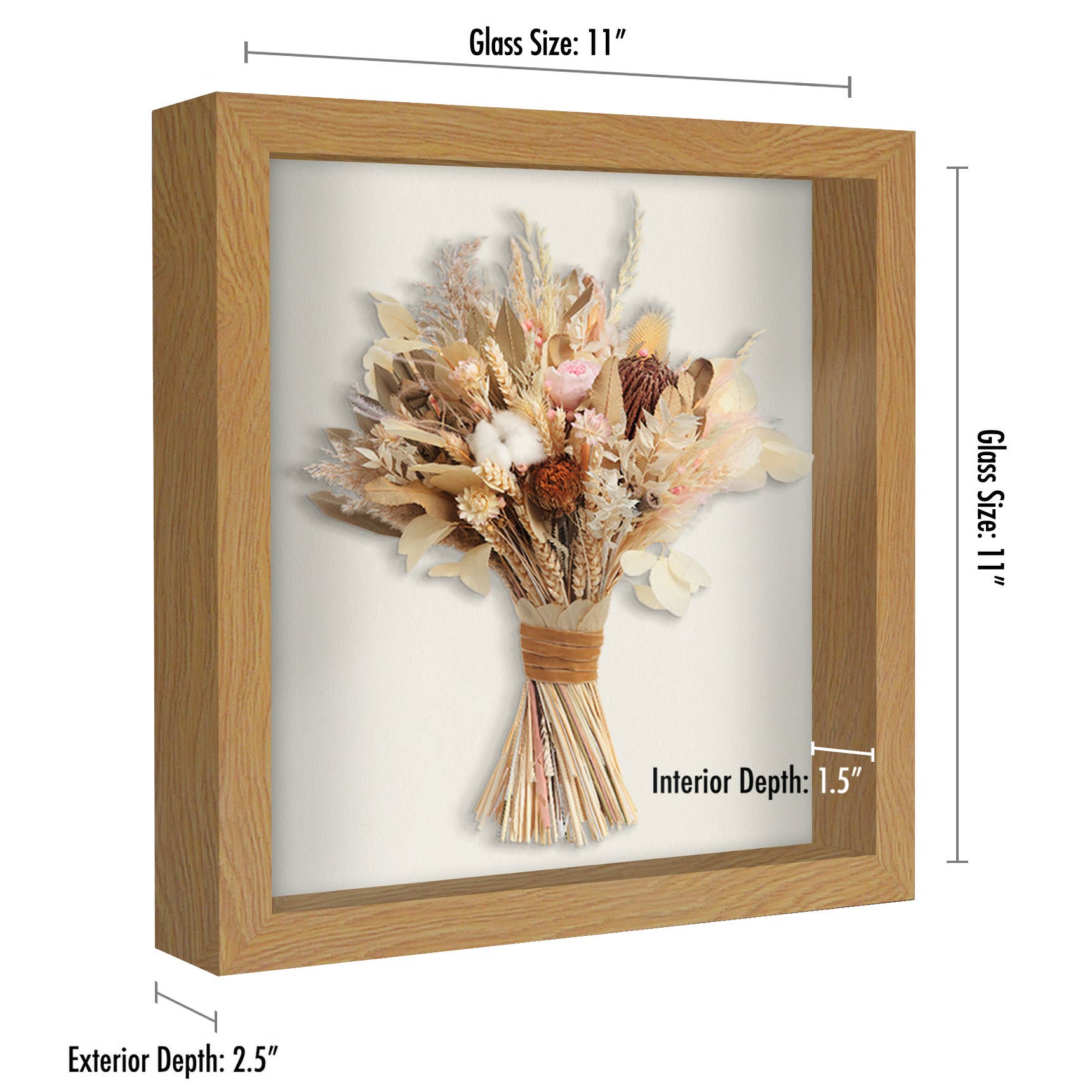 Americanflat - Wholesale Picture Frame - Americanflat Shadow Box Frame with Box Molding69