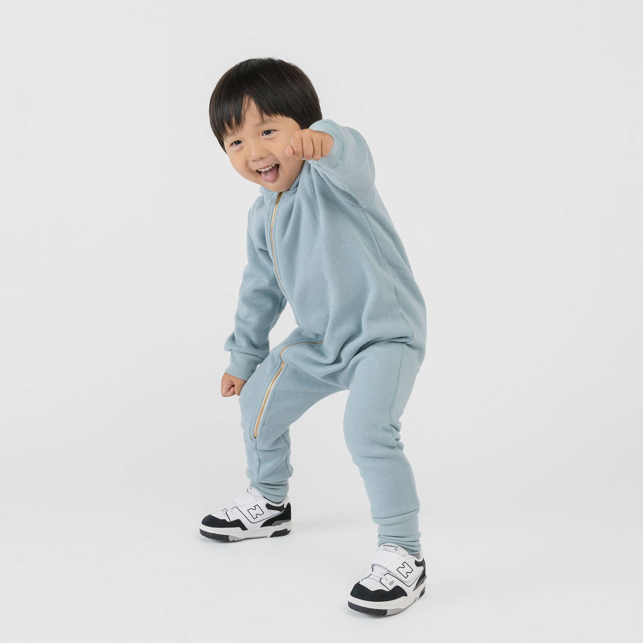 mini mioche collective inc. - Wholesale Romper - Kids - Premium GOTS-Certified Organic Plush Biker Romper18