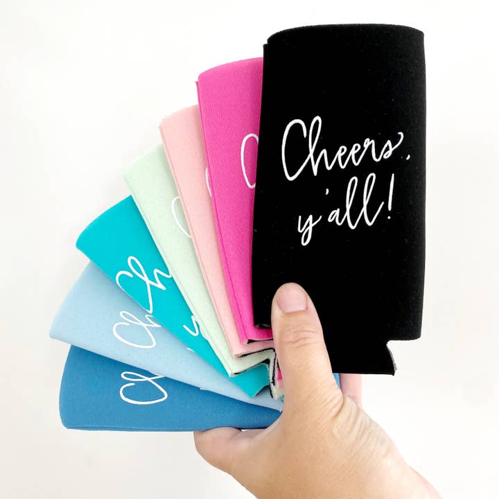Natty Michelle Paperie - Wholesale Drink Huggers & Koozies - Nashville, Tennessee Slim Can Holder6