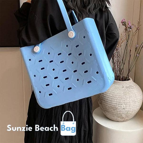 Showcase - Wholesale Beach Bag - Sunzie Beach Bag: Waterproof Tote Bag (Multiple Colors)