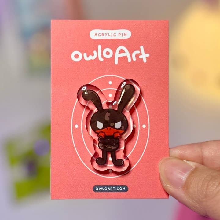 Pins de acrílico Matoki (Edición limitada) para venta al por mayor de owloArt