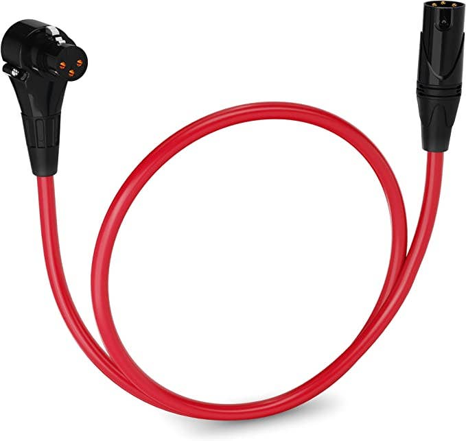 LyxPro - Wholesale Muziekaccessoire - Microfoon XLR gehoekte vrouwelijke kabel 3-pins microfoonkabel Pro Audio11