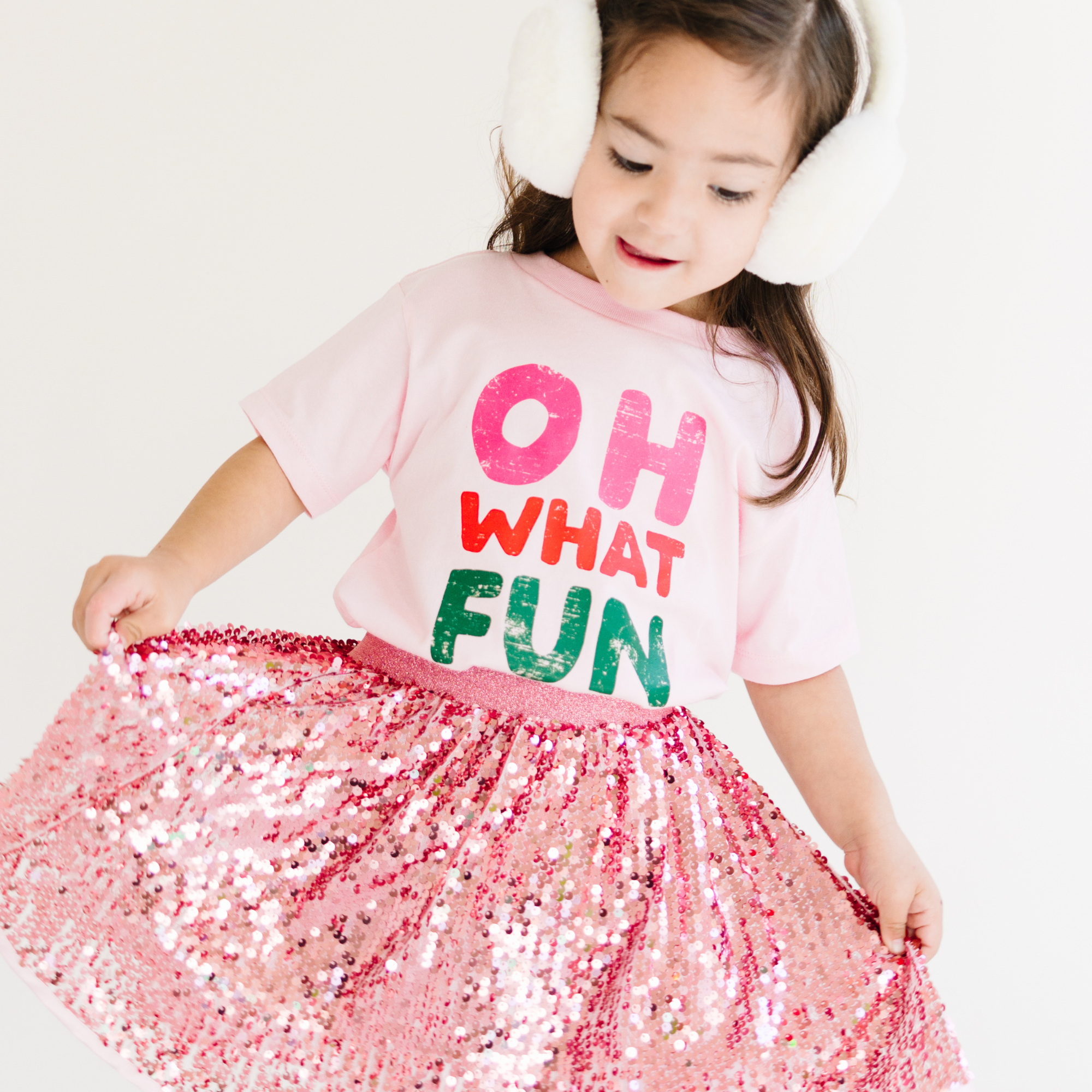 Benny & Ray Apparel - Wholesale Screen Printed T-Shirt - Kids - Oh What Fun Christmas Merry Kids Shirt Toddler Youth2