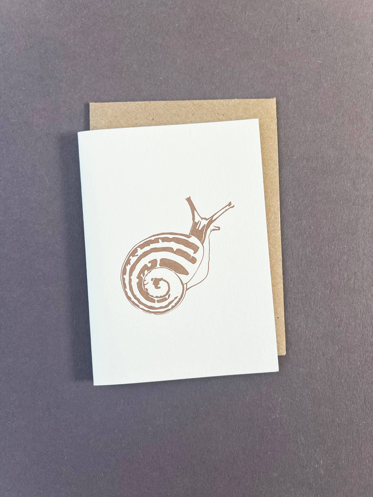 Penguin Ink – wholesale Everyday greeting card – Snail Card2