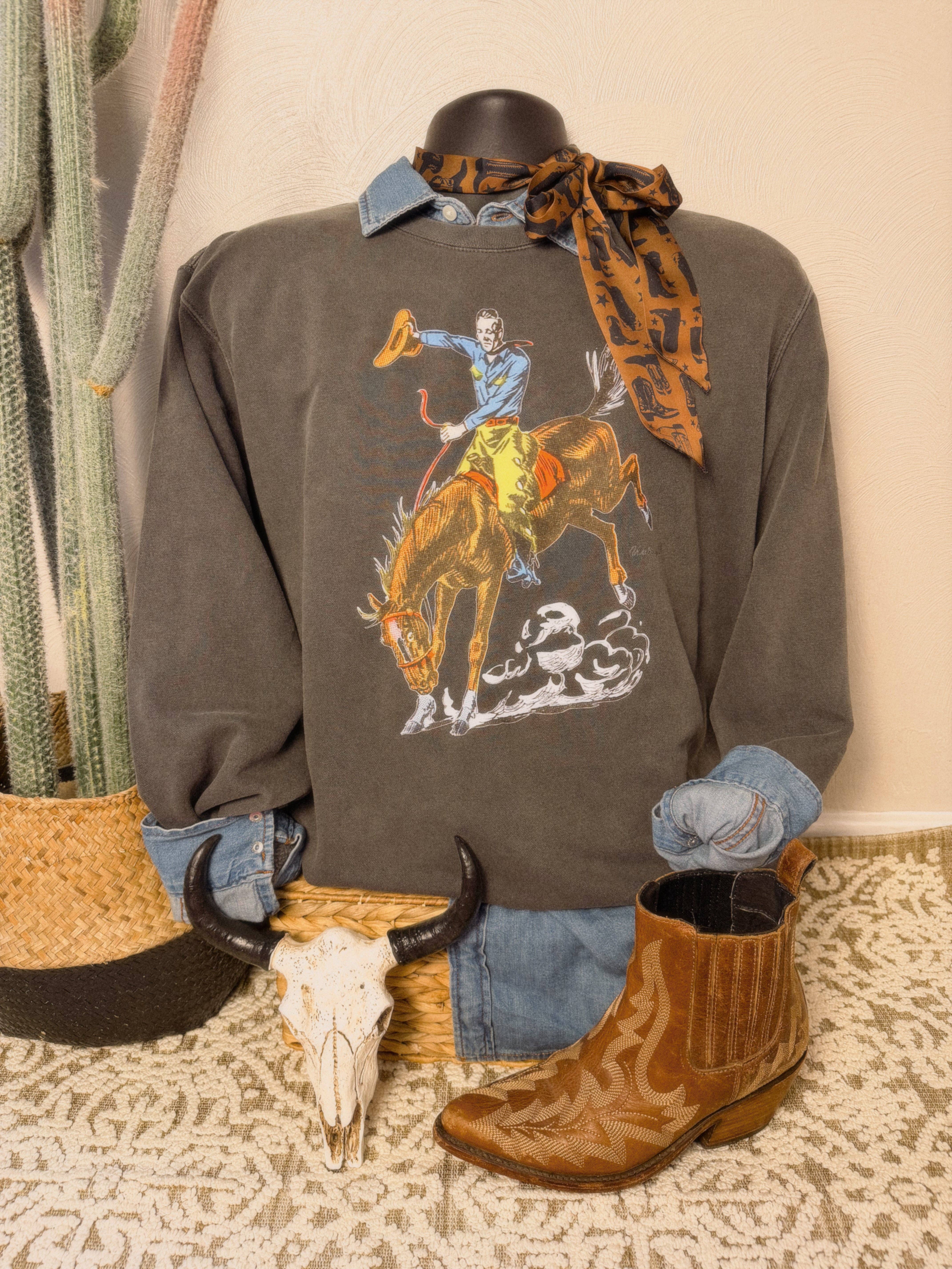 The Walking A - Vendita all'ingrosso Felpa stampata - Donna - IL COWBOY VINTAGE