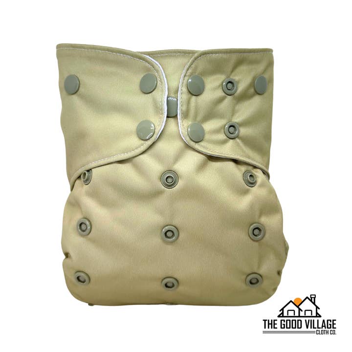 One Size Pocket Diaper | Olive You for wholesale by The Good Village Cloth Co + Market