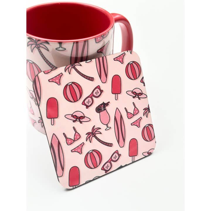 Vacay vibes mug coaster for wholesale by The sweetie pamper hamper