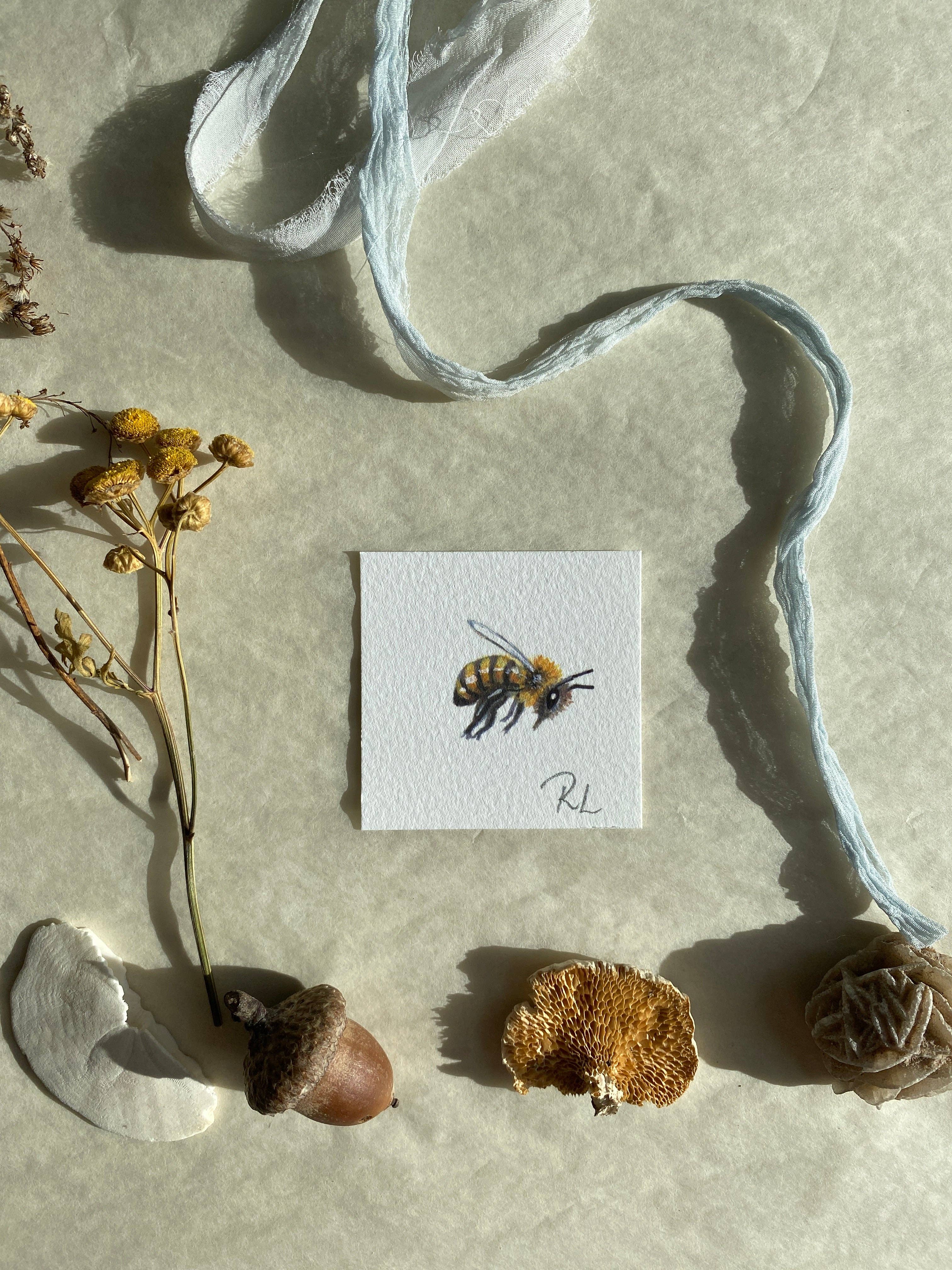 Rebekah Lowell Creative Studio - Wholesale Art Print - Honeybees Little Print0