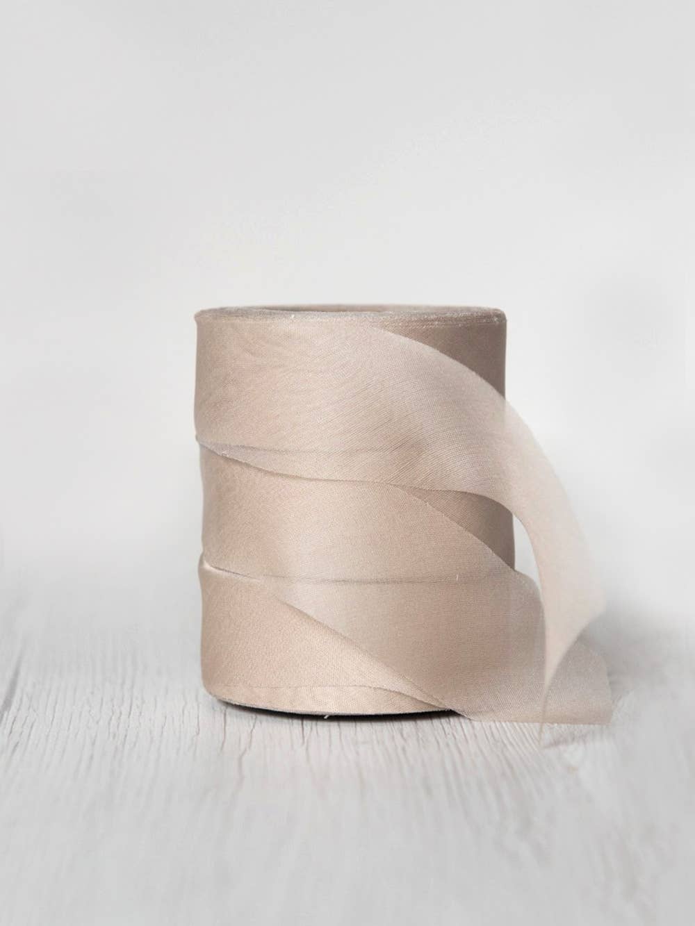 DHG - Wholesale Ribbon - Gift Wrapping - Chiffon 6 Silk Ribbon, 2.5 cm wide - 17m - Solid34