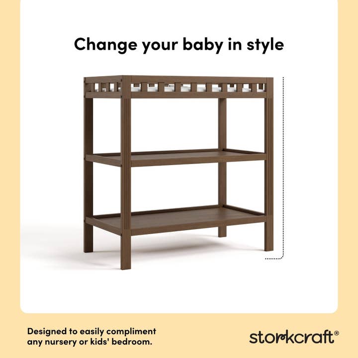 Storkcraft - Wholesale Bed - Kids & Baby - Storkcraft® Morningside™ Changing Table with Bonus Water-Resistant Changing Pad46
