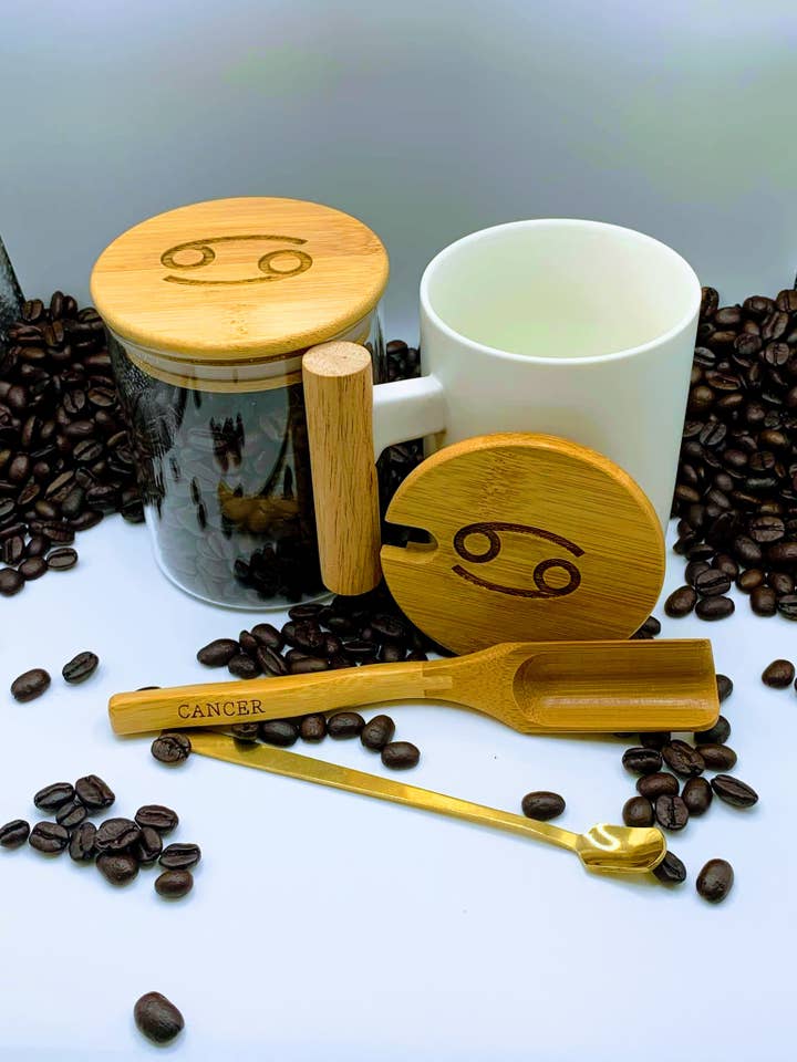 Personalized Coffee Mug Gift Set for wholesale by Zodiac Girl Coffee Comapny