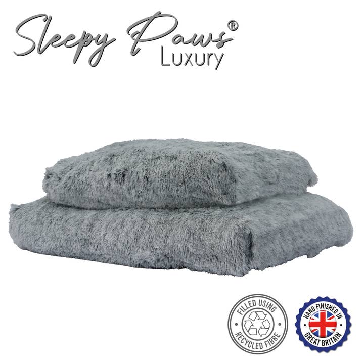 Super Soft Plush Mattress - GREY for wholesale by Ancol Pet Products Ltd