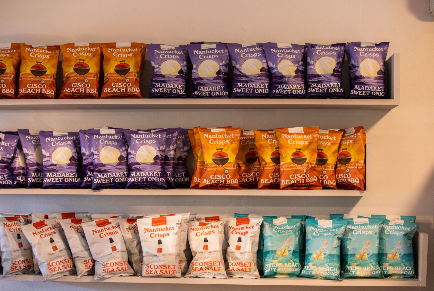 Nantucket Crisps - Wholesale Chips - Steps Beach Salt & Vinegar 2oz4