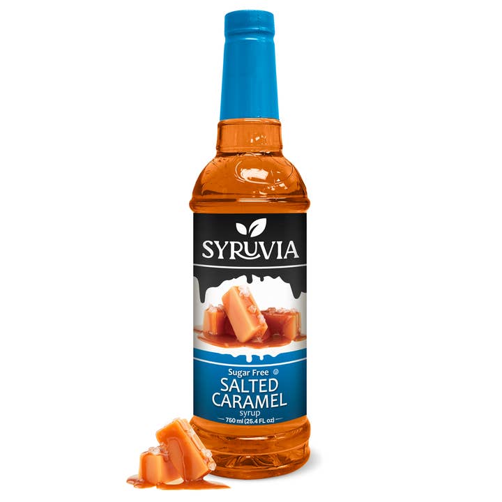 Sugar-Free Salted Caramel Syrup for wholesale by Syruvia