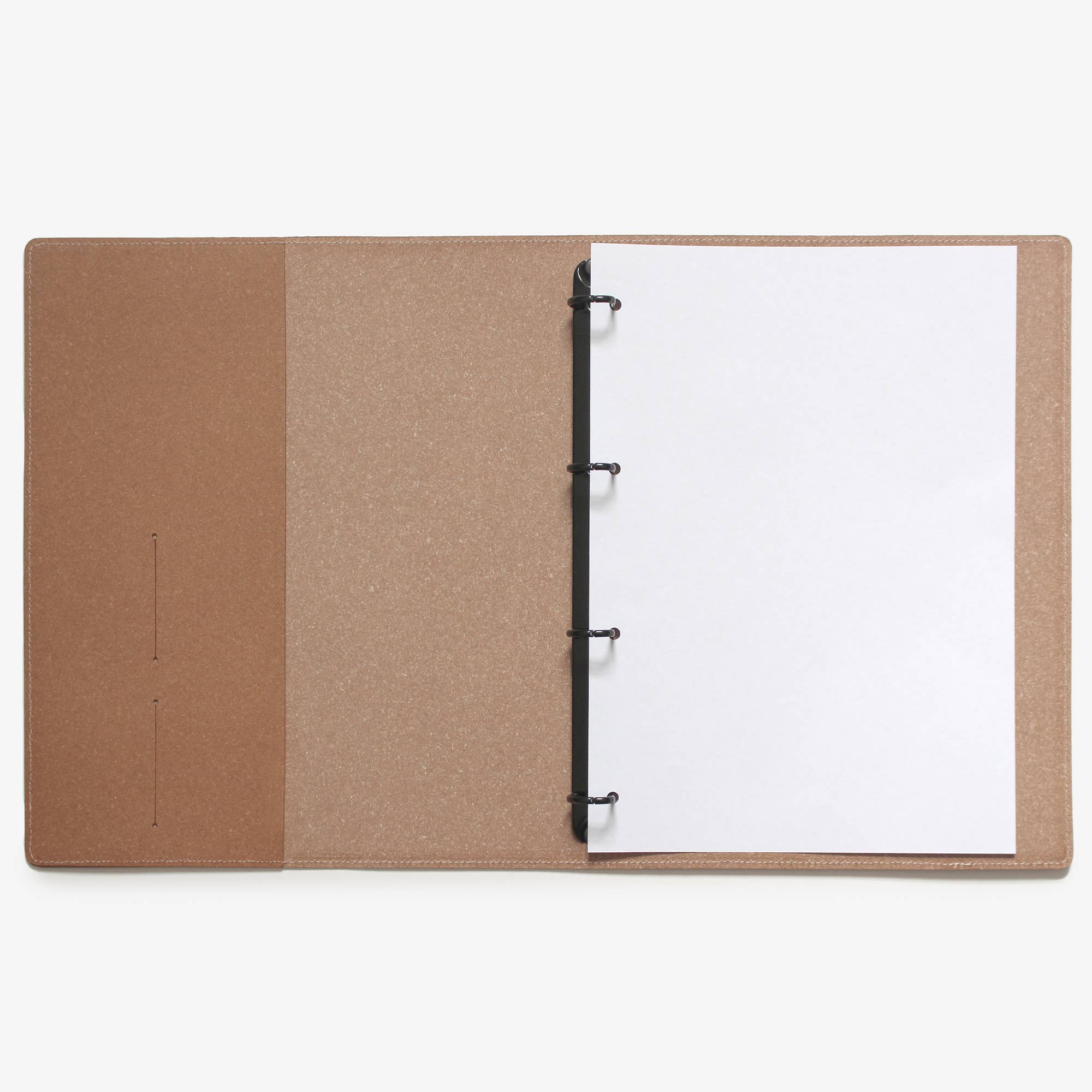 Corban & Blair - Vente Classeurs - Classeur à anneaux A4 en cuir écologique14