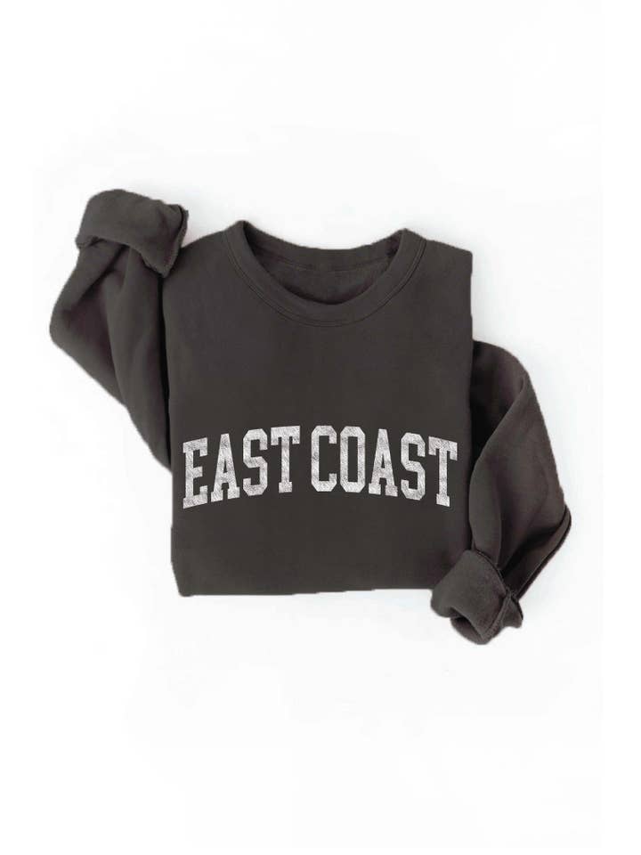 OAT COLLECTIVE - Wholesale Graphic Sweatshirt - Women's - EAST COAST Graphic Sweatshirt