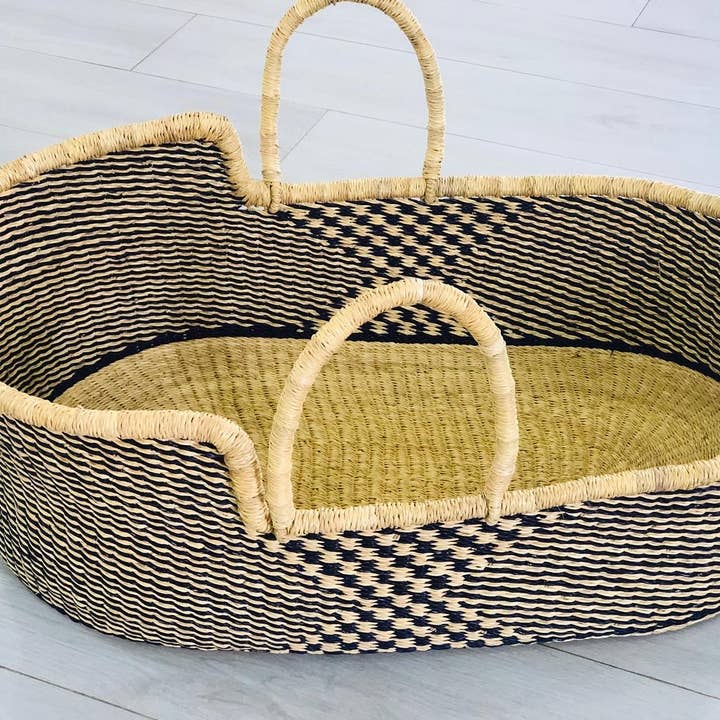 Elimicah - Wholesale Bassinet - Baby - Handwoven Moses Basket for Babies3