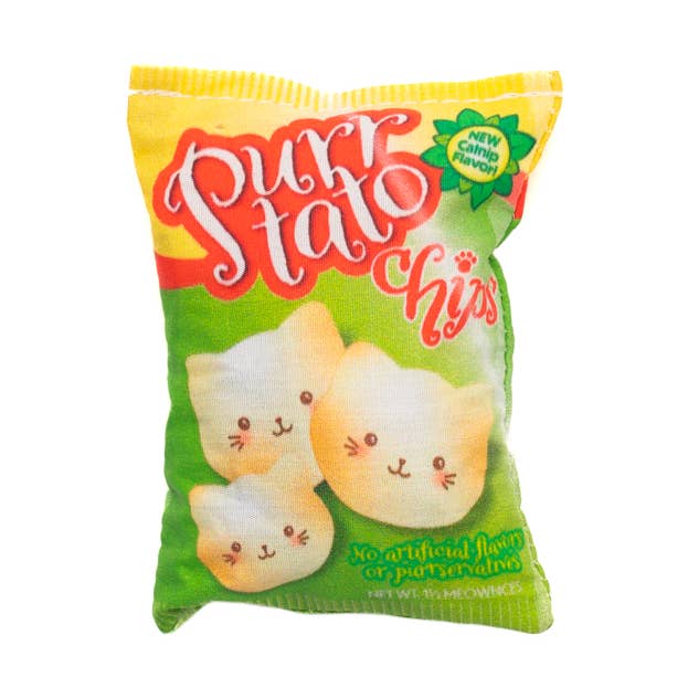 Purrtato Chips Toy for wholesale by meowbox