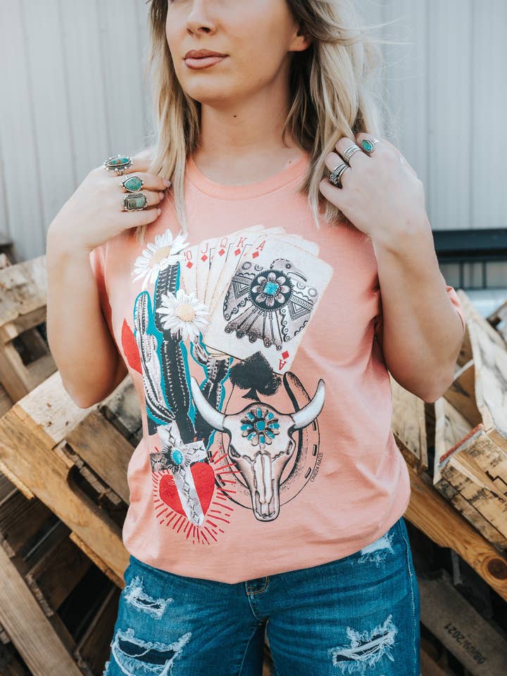 Let's Get Wild Tee for wholesale by One24 Rags