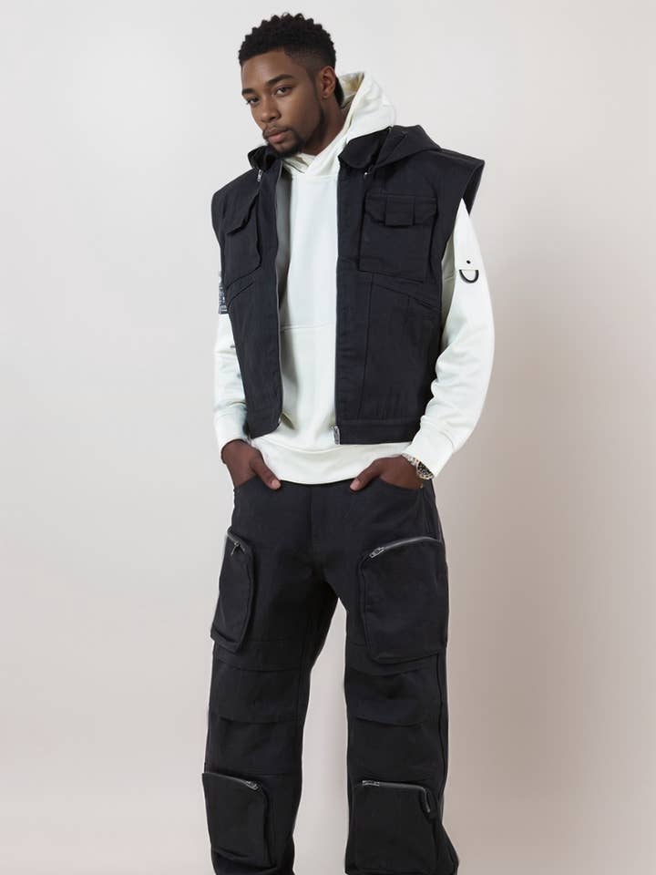 KD2480 MULTICARGO RÅA JEANSJEANS för wholesale av Platform 100