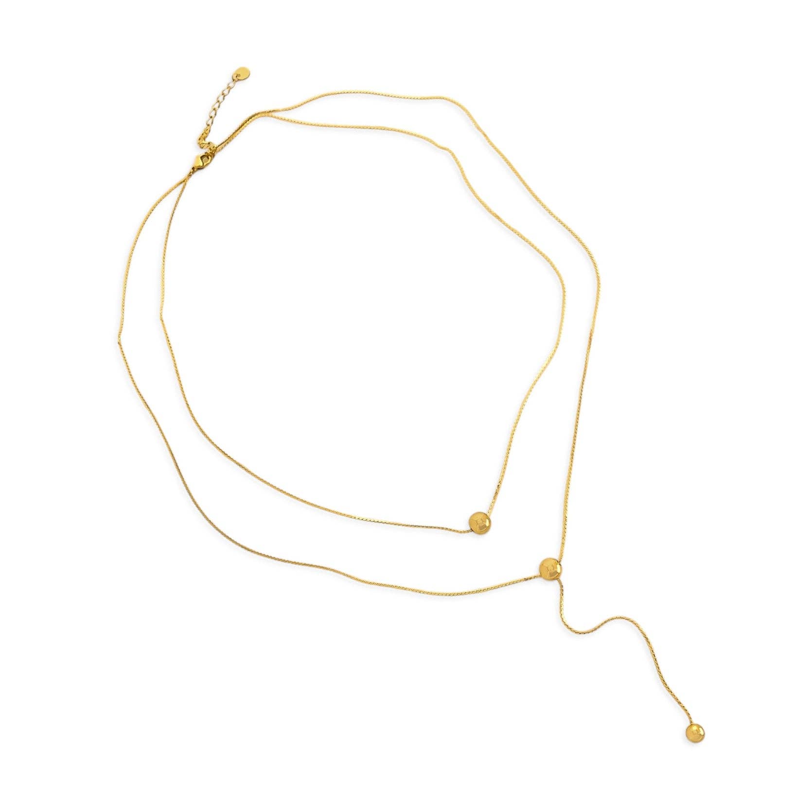 OMG Blings - Wholesale Y-Neck/Lariat Necklace - S8N061 - Water Resistant Necklace0