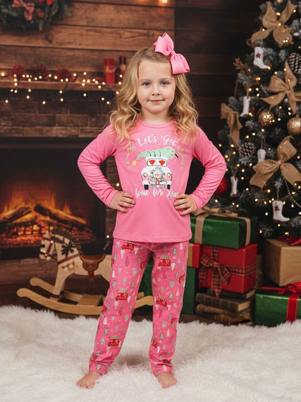 Mom and me Christmas girls pajamas sets BQ2401 for wholesale by luluclothes