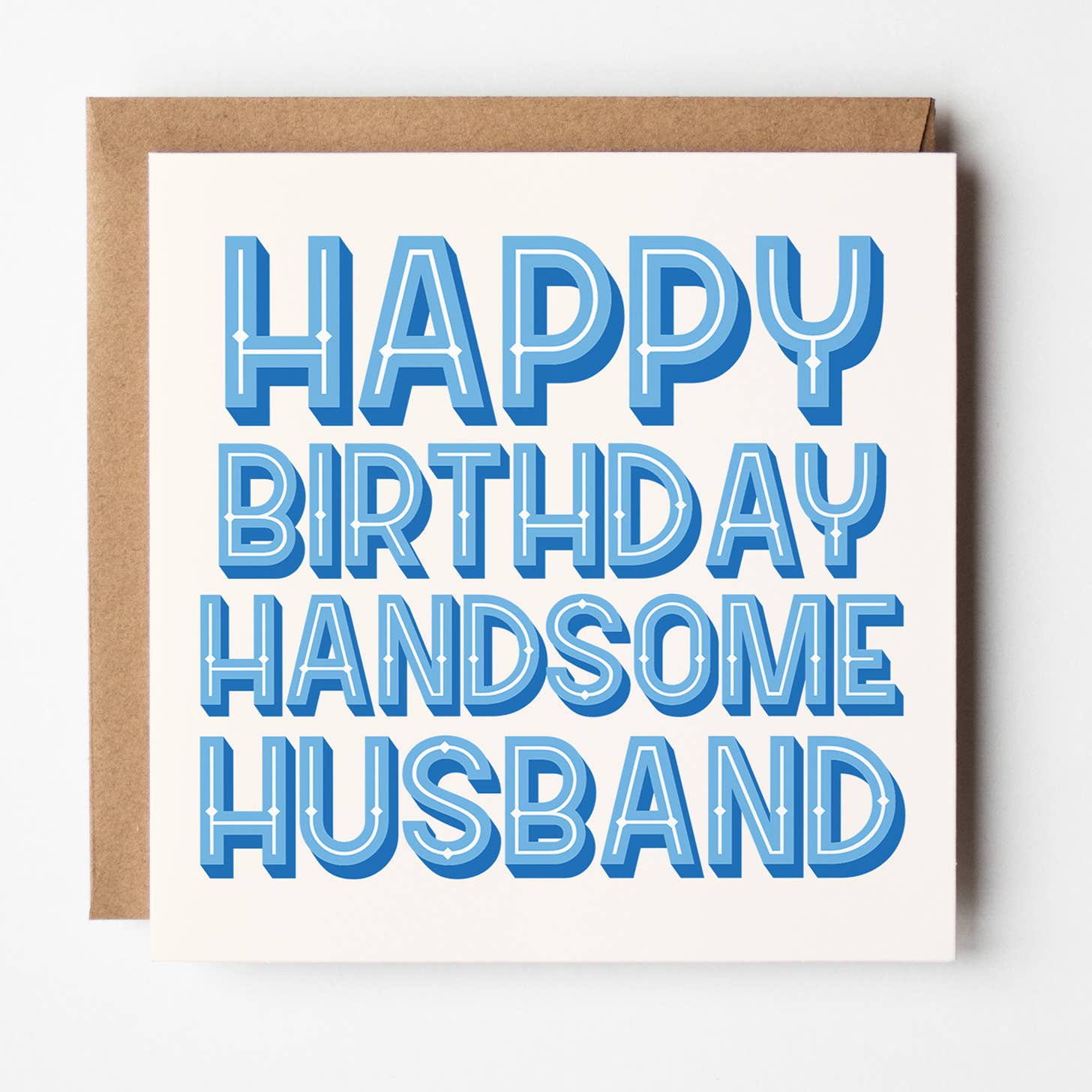Timmy Loves - Wholesale Birthday Card - Birthday Handsome Husband - Birthday Card0