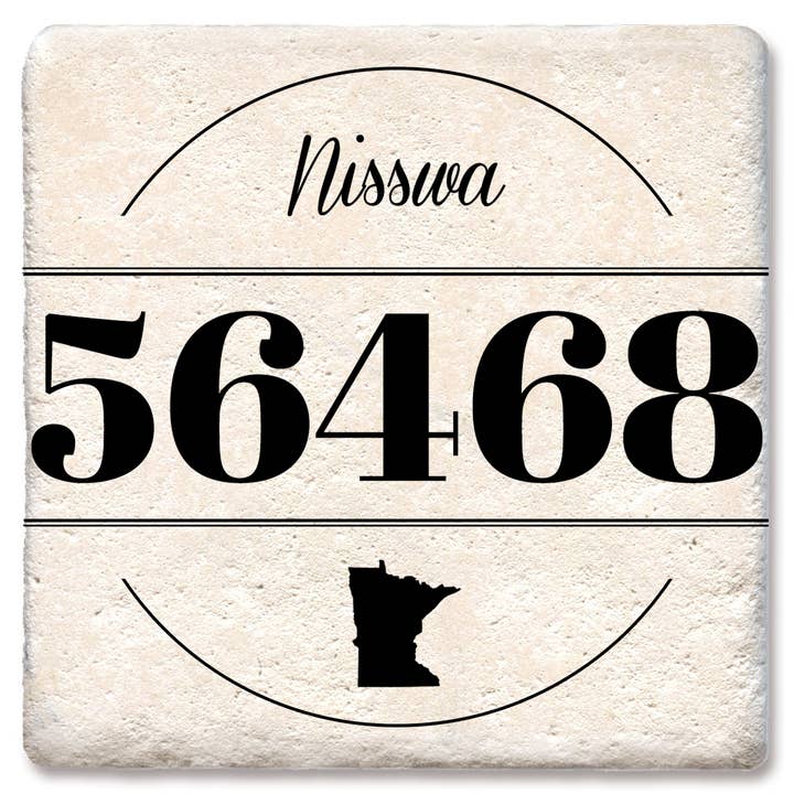 Tipsy Coasters & Gifts - Wholesale Coasters - Zip Code Custom Coaster7