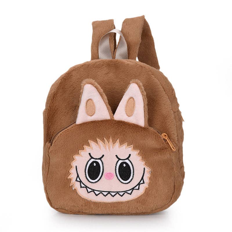 Auraquise - Wholesale Backpack - Kids - Monster Soft Plush Backpack Cute Character Doll School Bag3