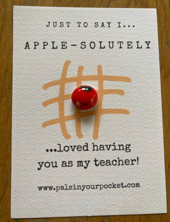 Pals in your Pocket – wholesale Lärare/tillbaka till skolan-kort – Litet tackgåva till lärare – fickpresent1