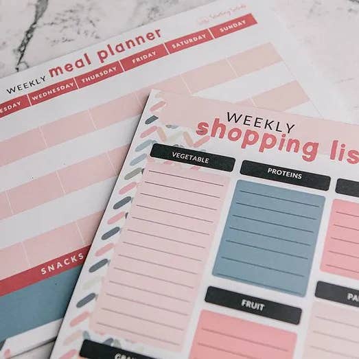 Pack de Bloc de Notas para Planificación de Comidas de Inicio de Sólidos para venta al por mayor de Starting Solids Australia