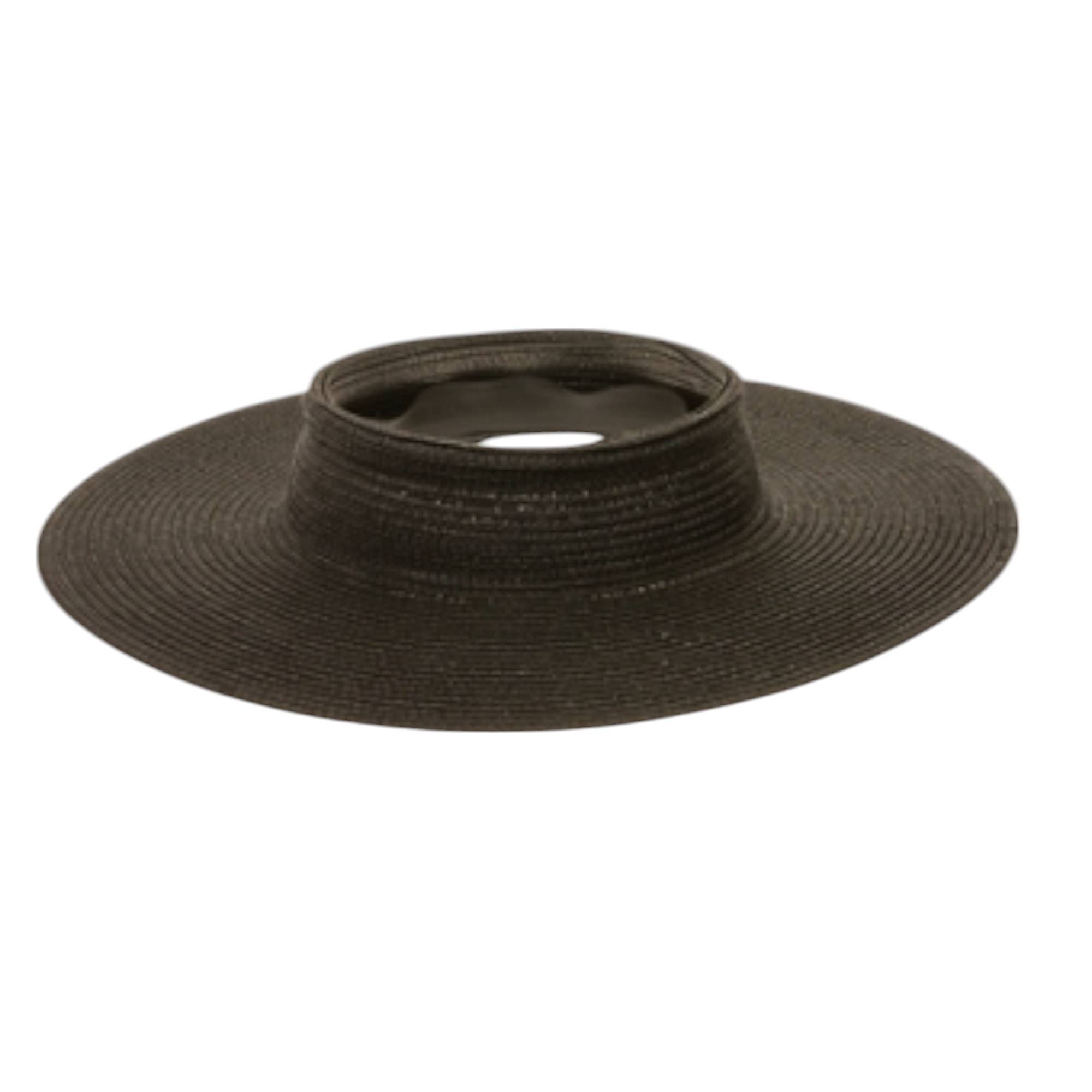 One and Only Accessories - Wholesale Visor - Women's - Crownless Straw Visor - NEW COLORS ADDED!10