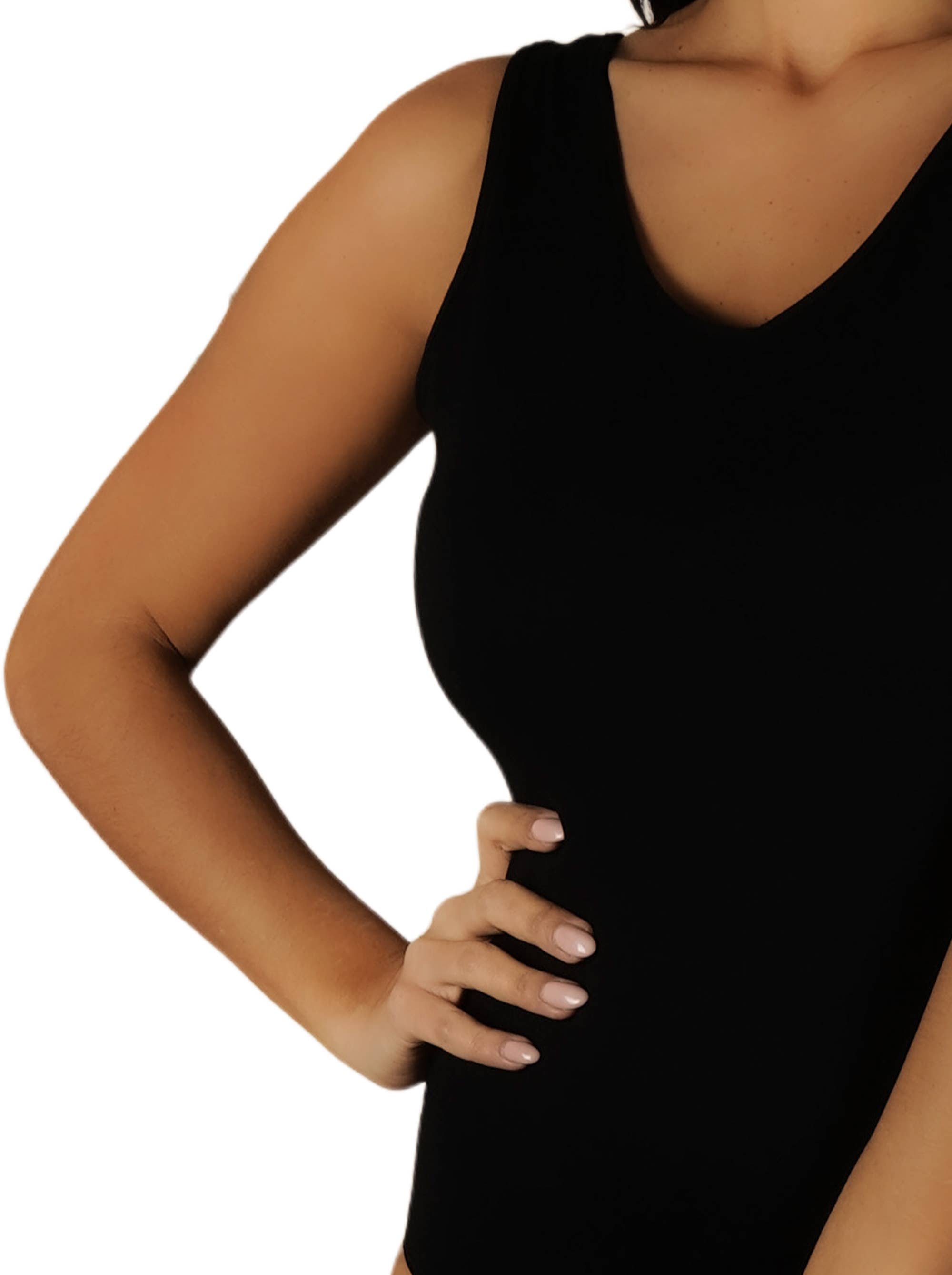 Clessidra – Fato de banho - Mulher por atacado – Ombro largo do corpo feminino em algodão elástico E-13115