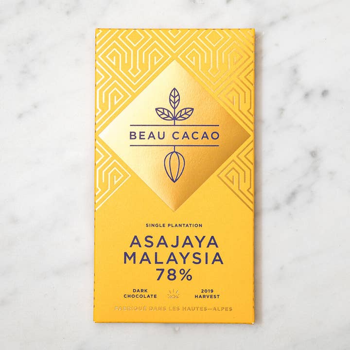 ASAJAYA 78% PURE CHOCOLADE voor wholesale door Beau Cacao