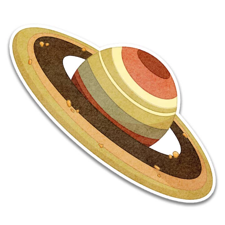 Stick With Finn - Wholesale Phone & Laptop Stickers - Saturn Sticker