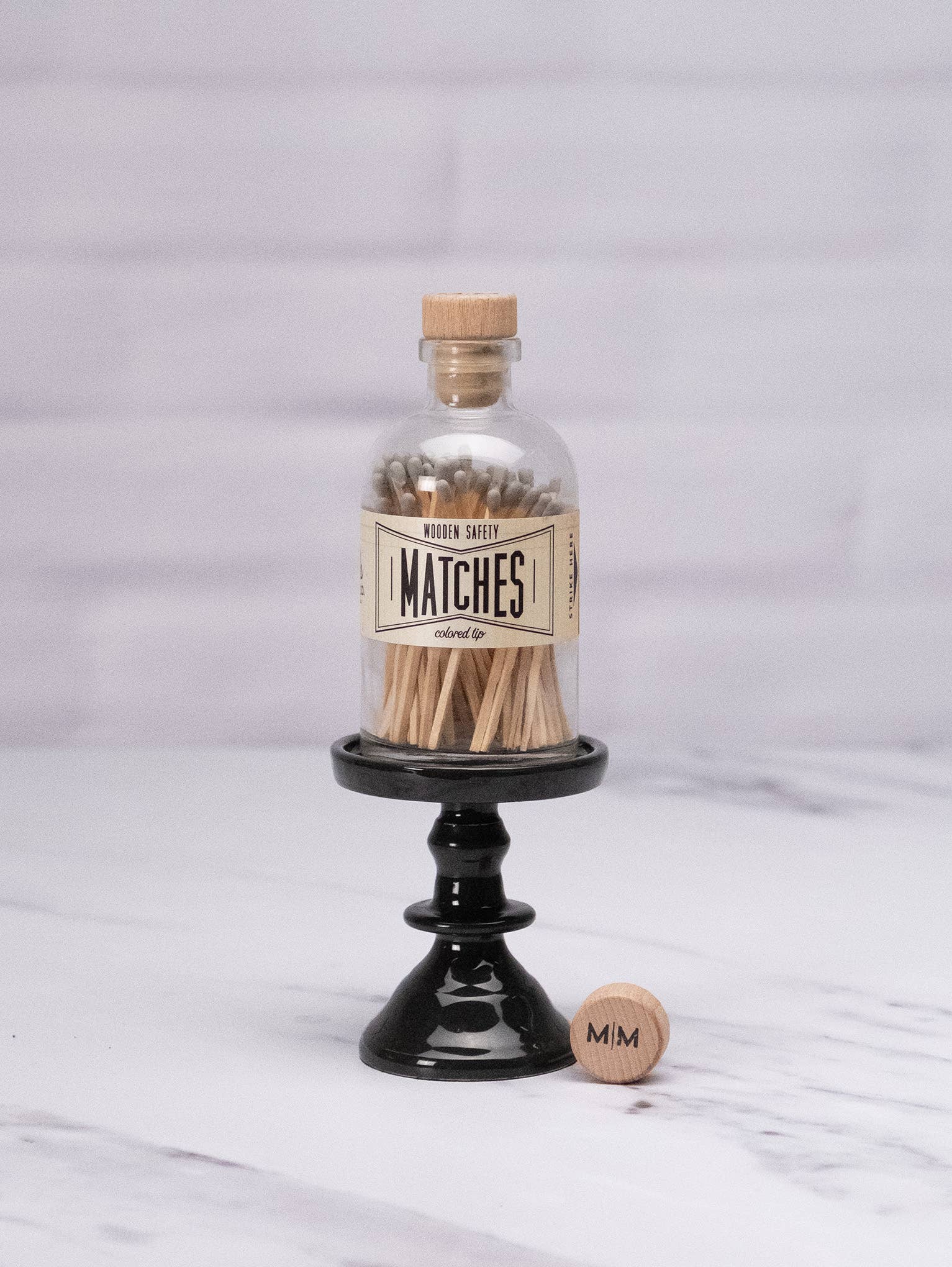 Made Market Co. - Wholesale Decorative Tabletop Object - Pedestal Mini Black2