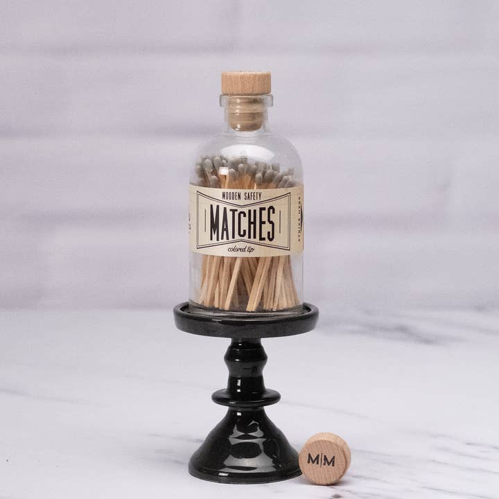 Made Market Co. - Wholesale Decorative Tabletop Object - Pedestal Mini Black2