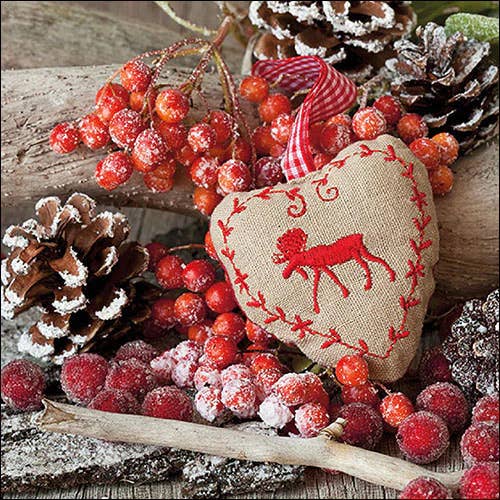 Lunch Napkin - Winter Scene for wholesale by Elegant Gifts