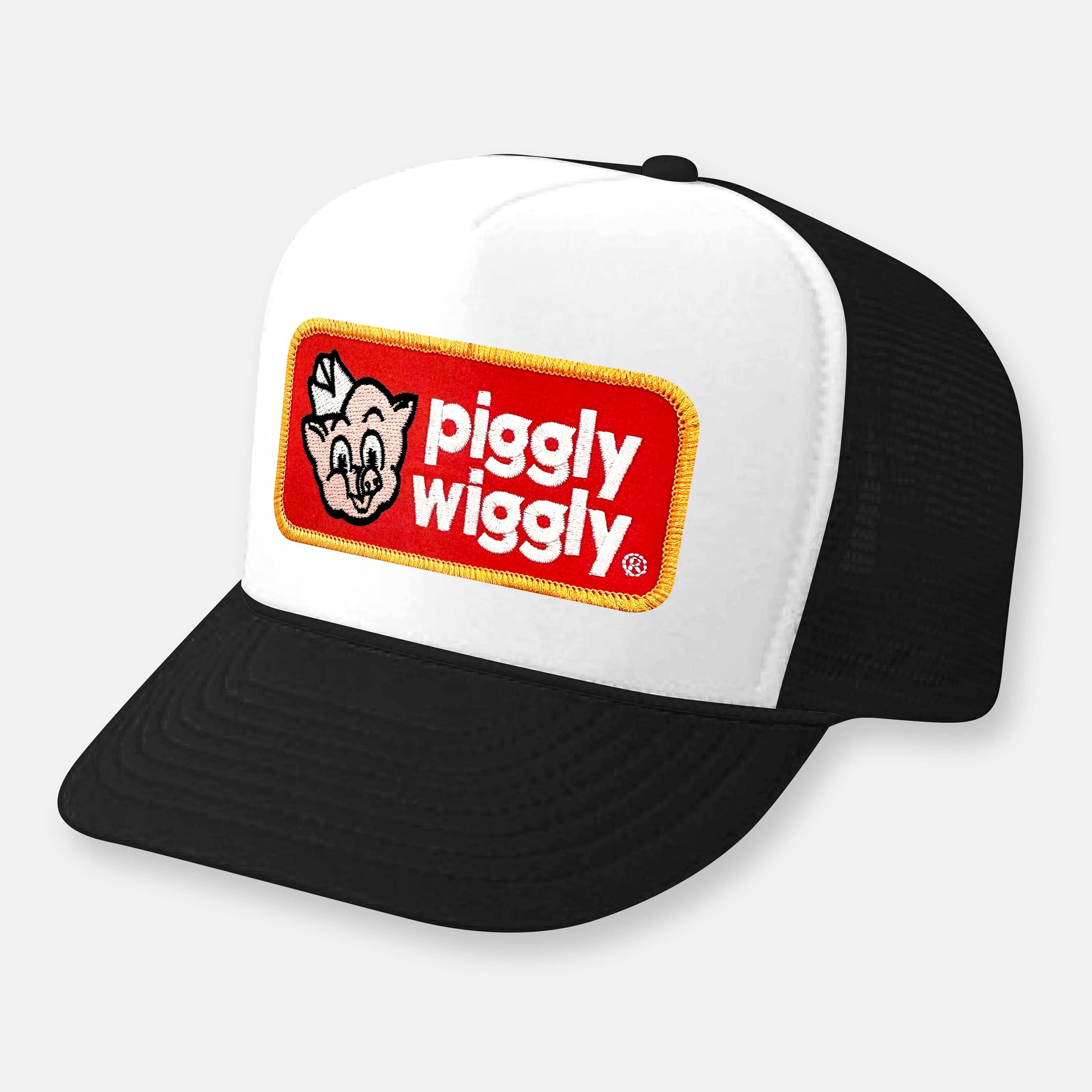 Webig Moto Company - Wholesale Trucker Hat - Men's - PIGGLY WIGGLY CURVED BILL PATCH HAT2