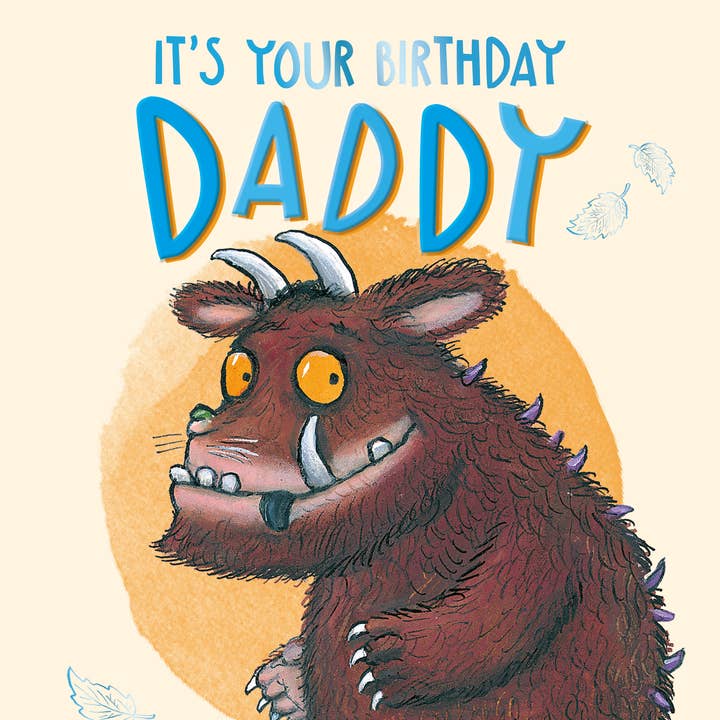 Danilo Promotions Ltd – wholesale Birthday card – The Gruffalo Daddy Birthday Card