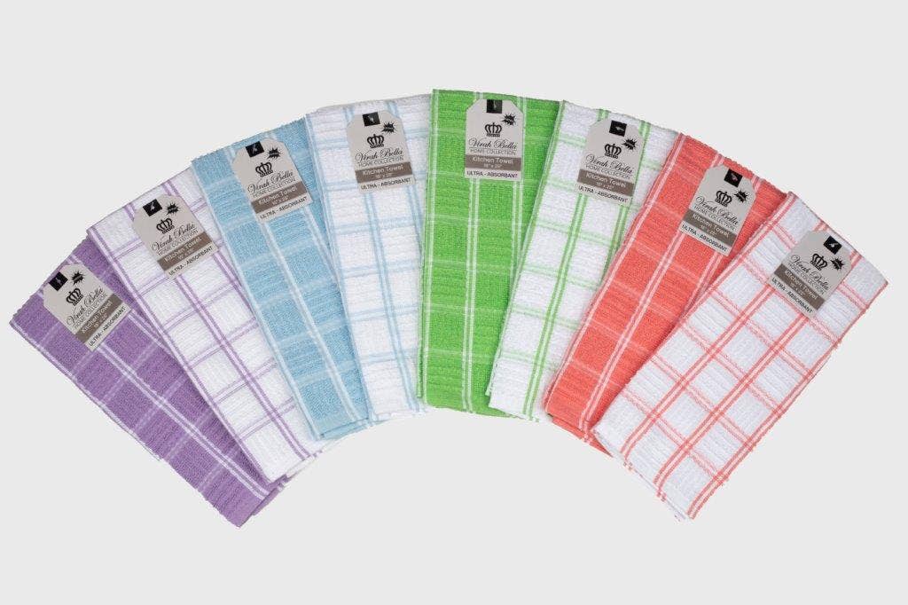 Duke Imports - Wholesale Dishcloth - "1 Pack Terry Dish Towel" Assorted Everyday Dish Towel1