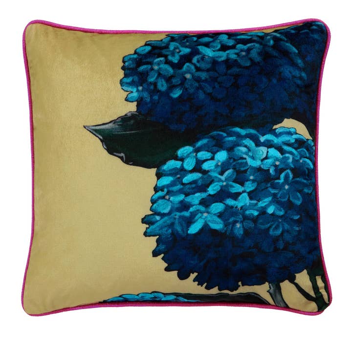 UW Home - Wholesale Decoratief kussen - Hiyah Hortensia Kussen Laurence Llewelyn-Bowen Lime 43cm1