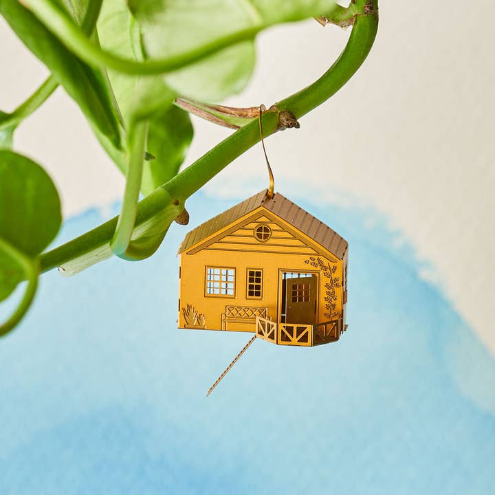 Another Studio U.S – wholesale DIY craft kit – Treehouse Mini Model, brass DIY Kit for Plant Lovers1