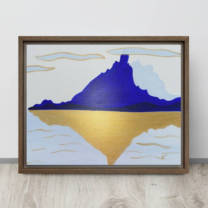 Kimberly Ratliff Art – Großhandel Kunstdruck – Goldenes Bora Bora1