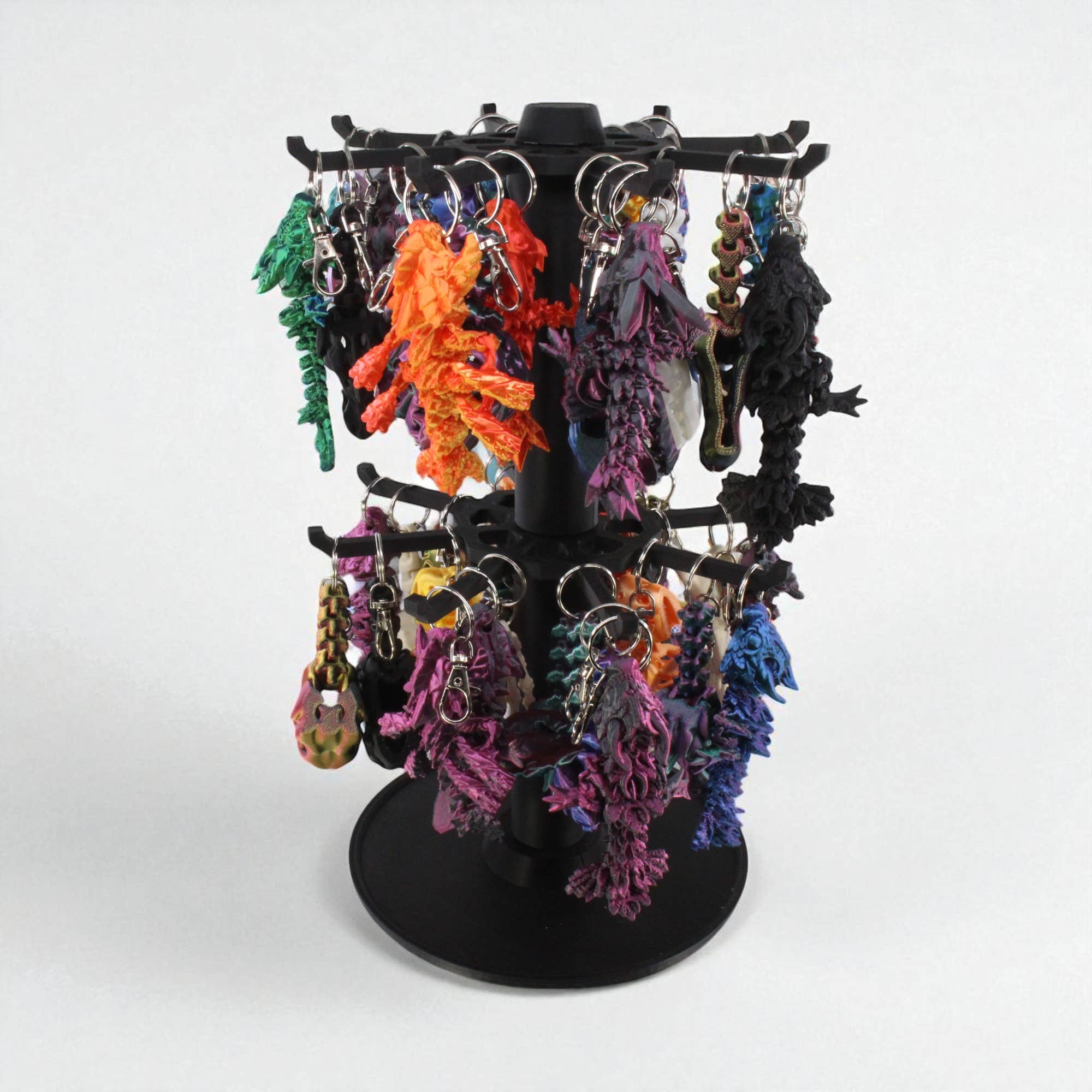 PowerTRC 3D Print - Wholesale Keychain - Unisex - 3D Printed Mixed Keychains with Stand, Mixed Styles/Color4