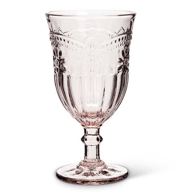 Abbott – wholesale Wine glass – Flower Pedestal Glassware4